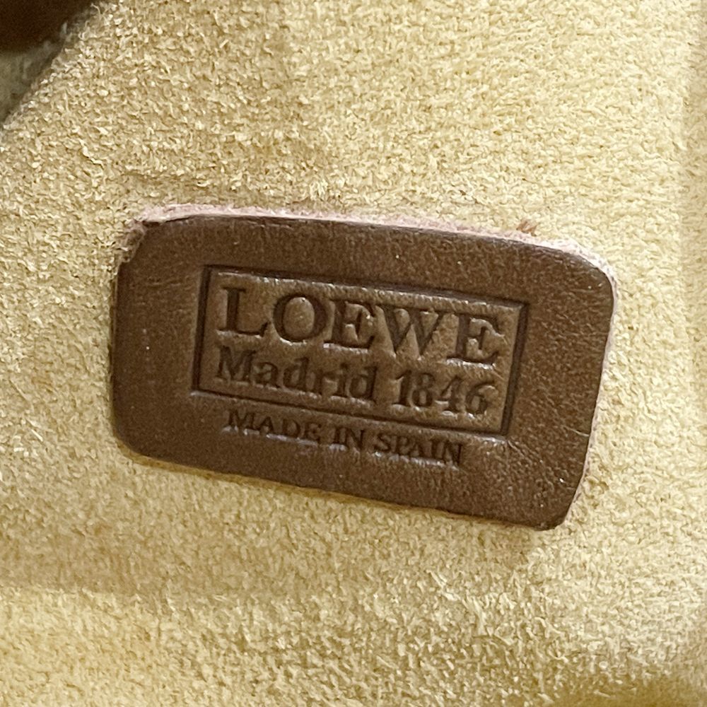Loewe Shoulder Drawstring Bag Anagram - Picture 8 of 15